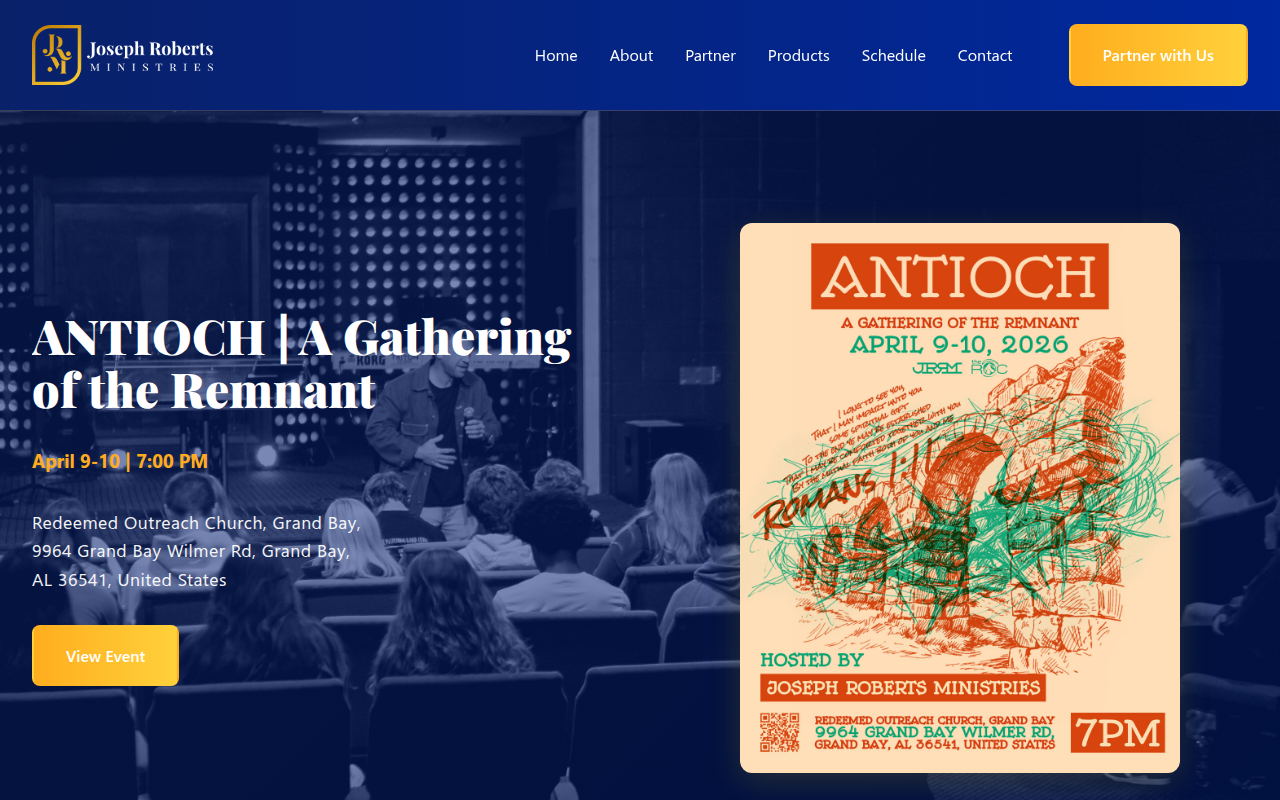 kindboldfaith.com homepage