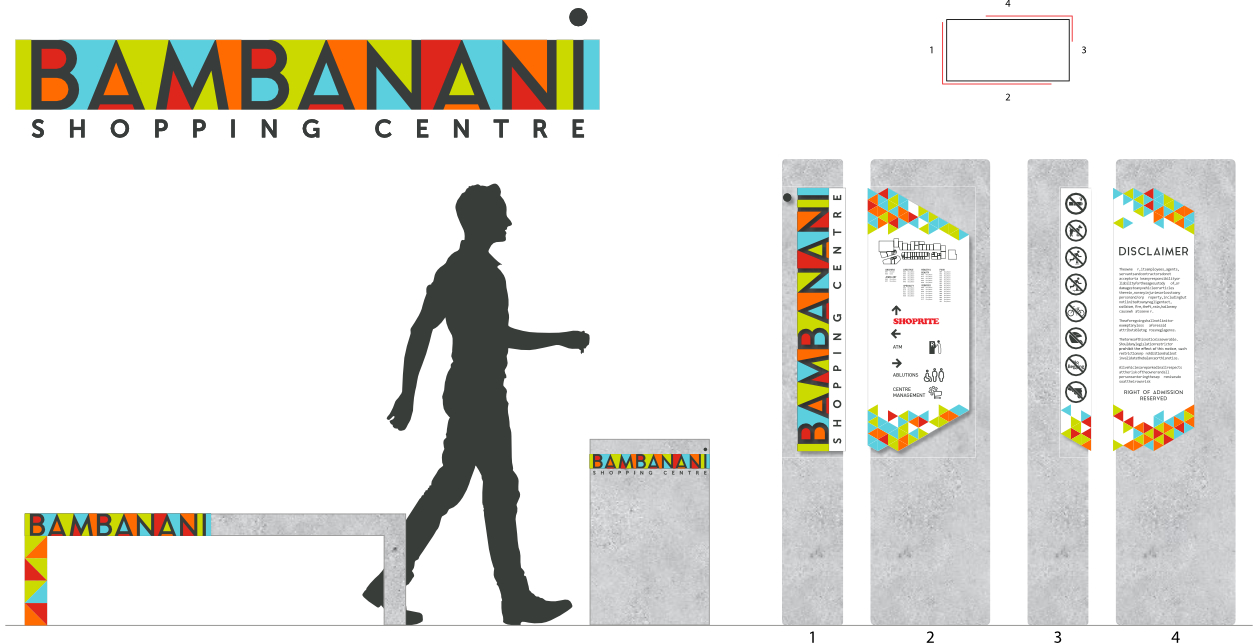 Bambanani Shopping Centre - Logo design concept by the Native Creative