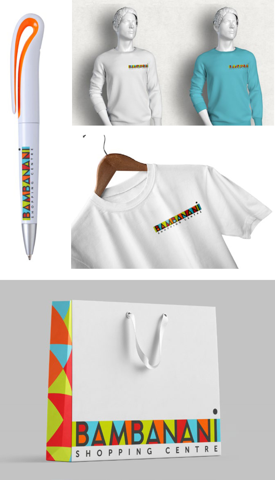 Bambanani Shopping Centre - Wayfinding design by the Native Creative