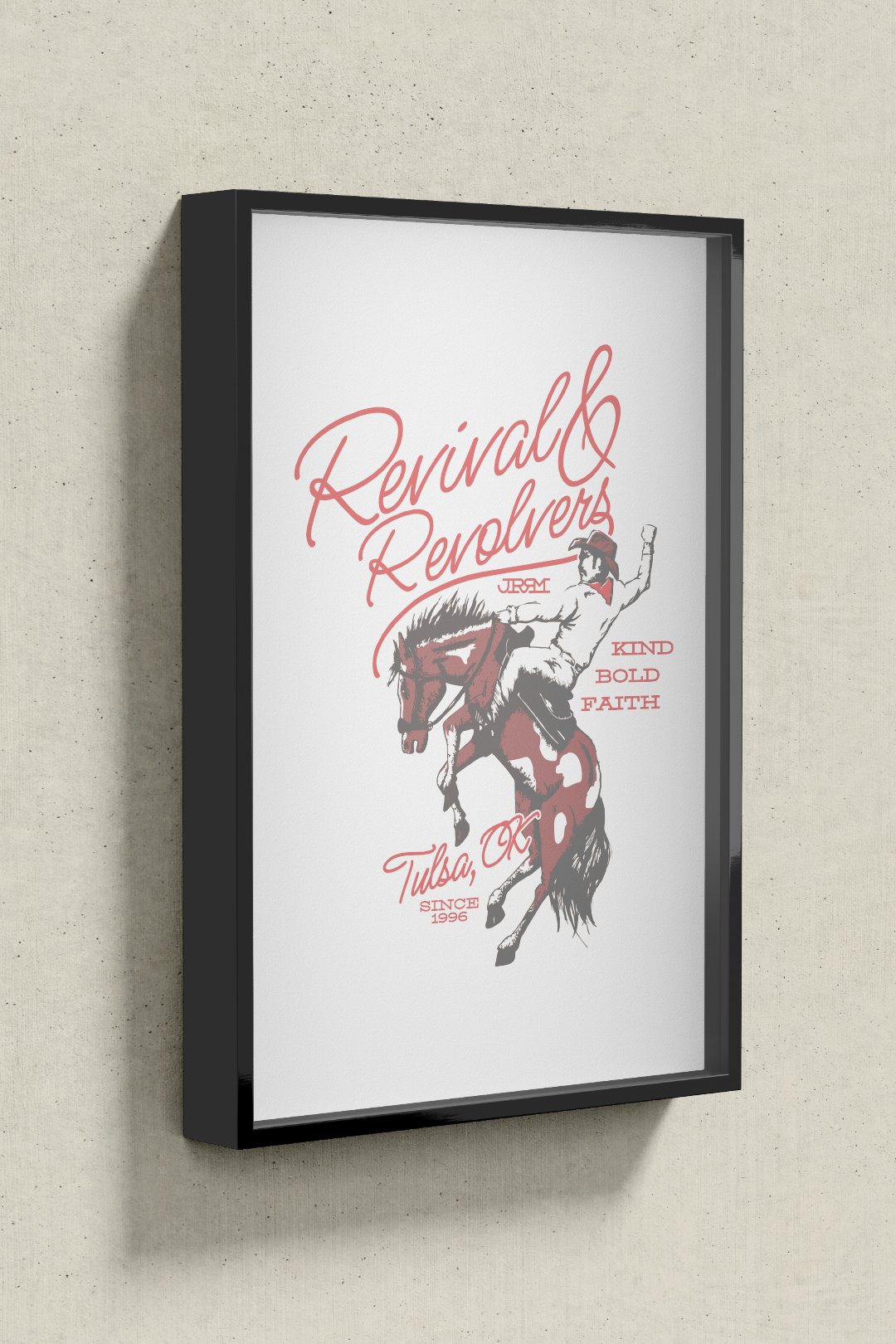 JRRM T-Shirt Design - First design proposal with artistic illustration and typography by the Native Creative