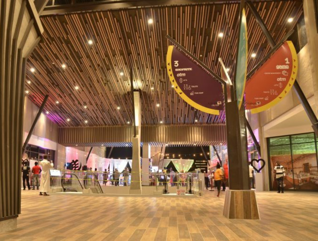 Kumasi City Mall Wayfinding Design - Signage and icon system by the Native Creative