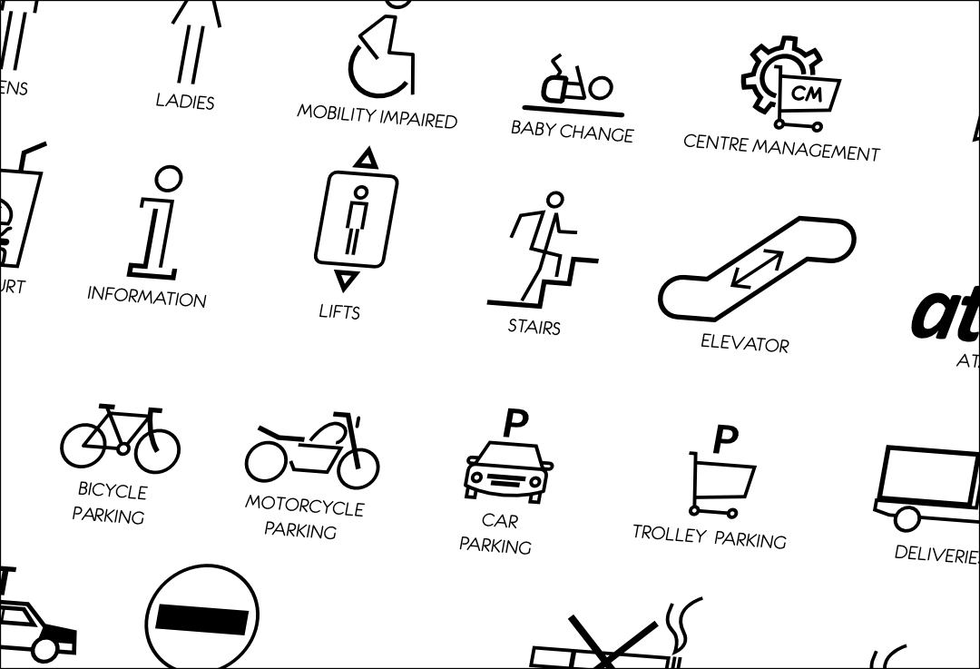 Kumasi City Mall - Wayfinding system design by the Native Creative