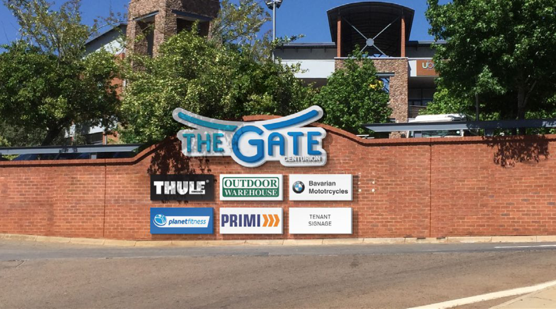 The Gate Centurion Brand & Wayfinding Design - Logo and wayfinding system by the Native Creative