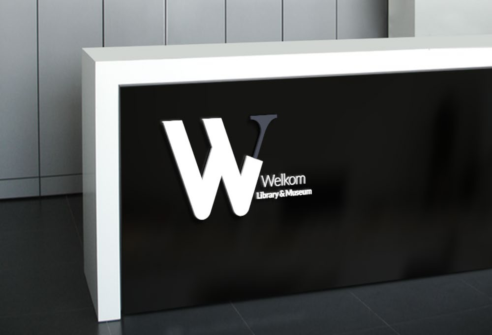 Welkom Library & Museum Wayfinding Design - Modern signage system by the Native Creative